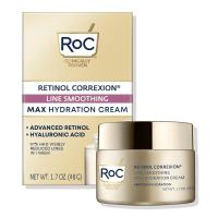 RoC Retinol Correxion Max hidratación diaria crema hidratante facial antienvejecimiento con ácido hialurónico, crema para el cuidado de la piel sin aceite para pieles finas - details 0
