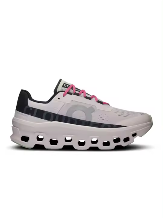 Zapatillas Grises On Running Cloudmonster Frost Negro - 1