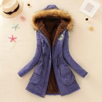 Chaqueta de algodón acolchada para mujer, abrigo informal ajustado con capucha, Parkas acolchadas, abrigo cálido, otoño e invierno, nové de 2025 - details 19