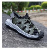 Sandalias de piel de vaca informales de gran tamaño, zapatos de playa de verano para hombres, sandalias deportivas al aire libre, sandalias de montañismo, zapatos creek - details 21