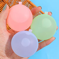 Globos de Agua Reutilizables con Cierre a Presión, 6 Bombas de Agua Reutilizables de Silicona Suave, Adecuadas para Niños y Adultos - details 2