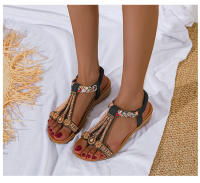 7272-1 Verano Nueva Tendencia Versátil Sandalias Cómodas Ligeras con Banda Elástica para Mujer - details 8