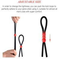 Interesante juguete para adultos, productos sexuales triangulares, anillo para pene, dispositivo de bloqueo de esperma, jaula de castidad masculina de larga duración - details 2