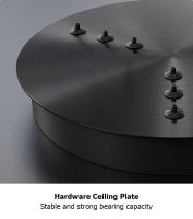 LEFANGXING Luces Colgantes LED Lámpara de Estair de Albúmino para Sala de Estar - details 16