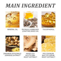 El aceite esencial de cuidado hidrata la raíz, repara el encrespamiento, los nudos, la suavidad, la dureza y el cabello grueso. - details 2