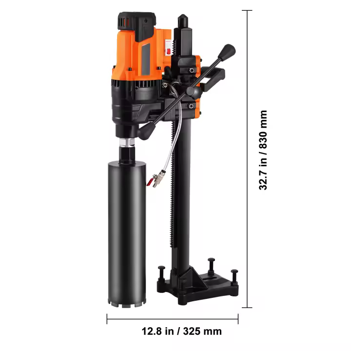 SucceBuy Máquina perforadora de núcleo, diámetro de perforación, húmedo/seco, sin sello de agua, para hormigón, ladrillo, mármol - 1