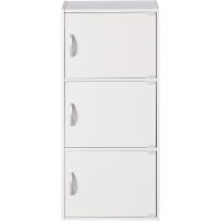 Estantería con 3 Repisas en Madera MDF Color Blanco - details 4