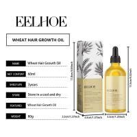 Cuidado del trigo para un cuidado fuerte y grueso, aceite esencial para fortalecer el cabello liso y brillante. - details 0