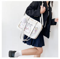 Bolso de bebé transparente suave para niña estudiante, bolso de hombro pequeño, bolso cuadrado, bolso de mensajero bidimensional - details 24