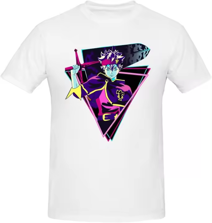Camiseta de Algodón Transpirable para Hombres Cuello Redondo Estilo Crew Manga Corta - 1