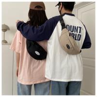 Bolso pequeño de moda 2025, nuevo bolso de lona informal para hombre, mochila cruzada para deportes y fitness - details 7