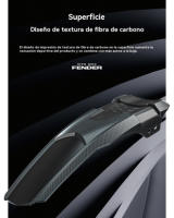 Guardabarros de bicicleta de Montaña, accesorios de cemento, alargada delantera y trasera, Universal para ciclismo - details 4