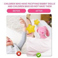Muñeca De Conejo De Tela De Peluche De Dibujos Bonitos, Juguetes Para Niños, Regalo De Cumpleaños, Cochecito Para Bebés - details 3