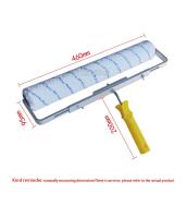 Rodillo De Pintura De 18 Pulgadas, cepillo corto-medio-largo, mango De Pintura De Felpa, herramienta para decoración De pared, mango De Pintura De 6MM/9MM, soporte De herramienta - details 3