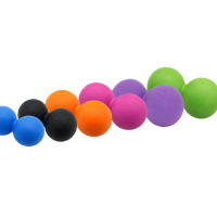Bola de masaje de cacahuete, bolas de Lacrosse para ejercicio, TPE, doble músculo, deportes, gimnasio, Yoga, terapia de puntos gatillo, liberación miofascial - details 2