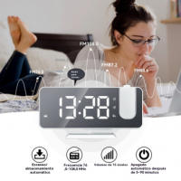 Reloj Despertador de Proyección Digital Montado en la Techo de Tu Dormitorio - details 2