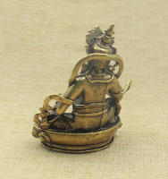 El nuevo Bodhisattva presenta adornos de Buda Xizang, trae riqueza a los tesoros y adornos para el hogar de artículos de bronce antiguos - details 4
