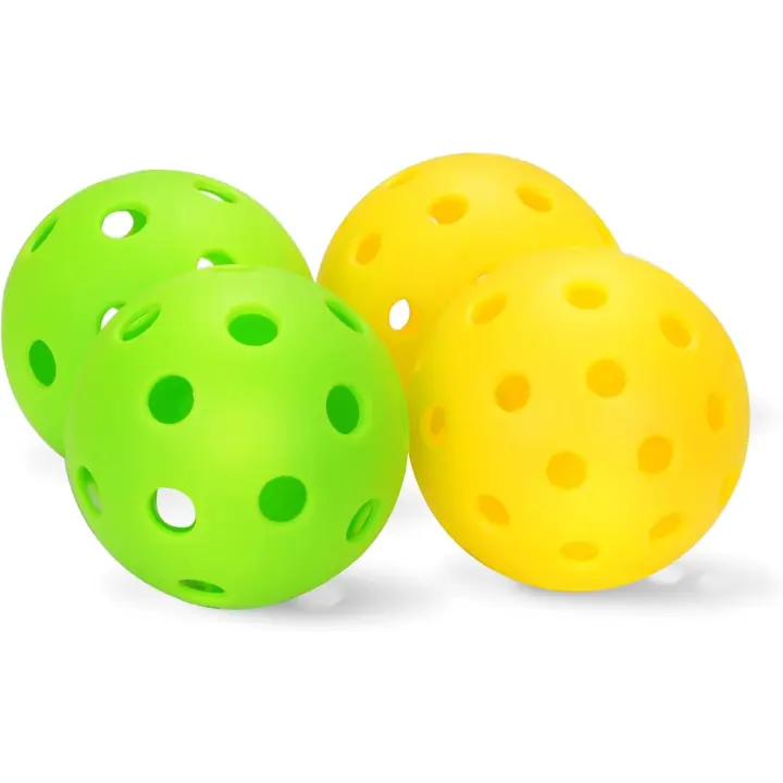 Set Pickleball: Raqueta de Grafito Con Superficie de Fibra de Vidrio, Pelotas, Bolsa y Recogedor de Bolas - 1