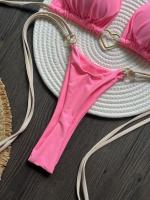 Conjunto de Bikini Halter de Color Sólido RUOTONSEPT Traje de Baño de Estilo Brasileño para Mujeres - details 22