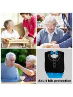 Mealtime-Protector de babero para adultos, delantal de ayuda para discapacitados, resistente al agua, antiaceite - details 2