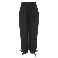 Pantalones de sandalia elásticos de secado rápido para mujer, ajustados, sueltos, para correr y entrenar, novedad de verano, 2024 - details 15
