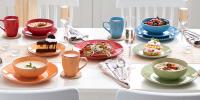 Vancasso Navia-vajilla de cerámica de color Tropical, juego de 16 piezas con plato de cena, plato de postre, tazón de 800ml, juego de tazas y vajilla - details 7