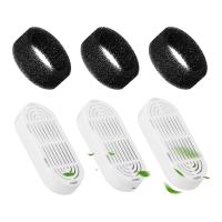 Reemplazo de filtro de fuente de agua para gatos, paquete de 3 + 3 filtros de repuesto para fuente de mascotas de acero inoxidable de 135oz y 108oz - details 0