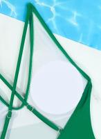 Traje de Baño de Una Pieza Blanco Ajuste de Cuerpo, Dacron, Estilo de Verano/Primavera 24, No Retirable - details 19