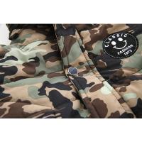 Chaqueta De Algodón Grueso Para Niños Con Cara Sonriente Y Cuello Alto a Prueba De Viento Y Térmica Moda Invierno Con Mangas Largas Y Cierre De Cremallera - details 14