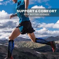 Calcetines deportivos largos de compresión para hombre y mujer, medias deportivas de 20-30mmHg para maratón, ciclismo, fútbol, ​​venas varicosas, cuidado del embarazo - details 7