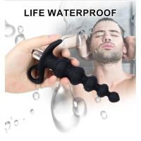 Empaque privado Vibrador Sexy con cuentas Masajeador de próstata Tapón anal Estimulador de punto G Vibrador de 16 velocidades Juguetes sexuales para hombres Juguete anal - details 4