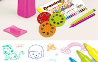 Mesa de dibujo con proyector led para niños, juego de pintura, tablero educativo, herramientas de aprendizaje - details 7