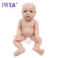 Muñeca de Bebé Renacida de Silicona IVITA Muñeca Realista de Niña Sin Pintar DIY - details 19
