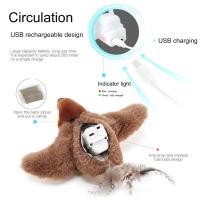 Juguete de Gato Interactivo Pájaro Volador Recargable Se Activada con Toca de Catnip - details 11