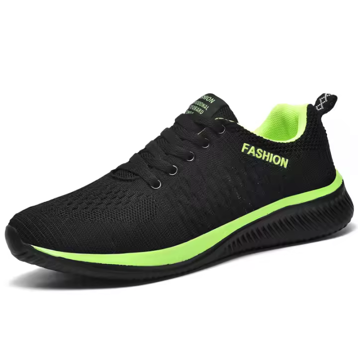 Mov Gran oferta de zapatillas de deporte para hombre, zapatillas de correr transpirables de malla, zapatos deportivos clásicos antideslizantes ligeros para hombre, zapatos de tenis para parejas de mujeres - 1