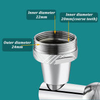 Aireador de Metal giratorio de 1080 ° para grifo de cocina, boquilla giratoria, adaptador de filtro de salpicaduras, extensor de grifo de baño, burbujeador - details 6