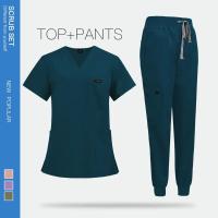 Uniforme médico para quirófano, conjunto de gomas de trabajo para hospital, suministros médicos, traje de cirugía dental para enfermera, ropa de trabajo. - details 14