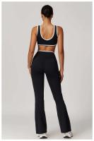 Pantalones de camping para mujer, monos de yoga reforzados de cintura alta con levantamiento de cadera, ropa de gimnasio, monos deportivos ajustados - details 18