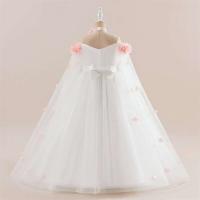 Elegante Vestido de Baile de Tul Diseño de Flores de Esponja para Bodas y Fiestas - details 4