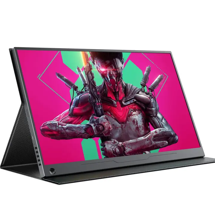 Uperfect-Monitor portátil de 1080P, dispositivo con pantalla de 144HZ y 17,3 ", USB C, HDMI, VESA - 1