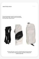 Camping al aire libre ultraligero VIE picnic en la playa plegable, silla en forma de luna, herramientas ligeras para acampar - details 8
