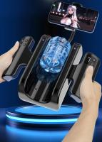 Embalaje privado SEXY masturbación masculina automática 20cm masturbador de empuje taza potente Vagina de alta velocidad mamada hine juguetes sexuales para hombres - details 10