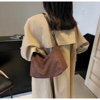 Bolso Retro avanzado para mujer, nuevo bolso de hombro esmerilado texturizado con gran capacidad, bolso cruzado para ir al trabajo, 2025 - details 7