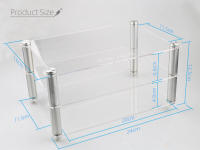 KGUSS ES8 exquisito marco acrílico amplificador HIFI decodificador marco rack equipo transparente - details 8