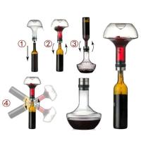 Botella grande súper clásica con tapón rápido, 1000ml, hecha a mano, cristal, vino tinto, separador de brandy, bar en casa, botella de vino, tarro - details 4
