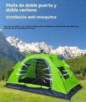Tienda campaña montaje rapido impermeable Deportes al aire libre viajar Camping - details 2