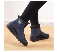 Zapatos de algodón para nieve impermeables antideslizantes, botas cortas de gran tamaño, botas gruesas de terciopelo - details 20