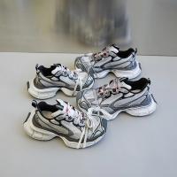 Zapatos deportivos de lujo para mujer, zapatillas informales con cordones, Tenis transpirables, entrenadores planos, tendencia de moda - details 18