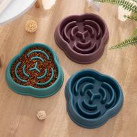 Cuenco de Comida Lento para Perros y Gatos Ayuda para Adelgazar, Redondo Saludable, Antiasfixia, Engrosado y Antideslizante Formas de Varios Colores - details 1