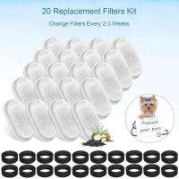 Fuenta de Agua para Mascotas de Acero Inoxidable Filtras de Reemplazo para 67Oz/2L y 108/3.2L - details 2